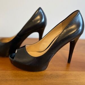 GUESS 5 Inch Heel Open Toe Platforms